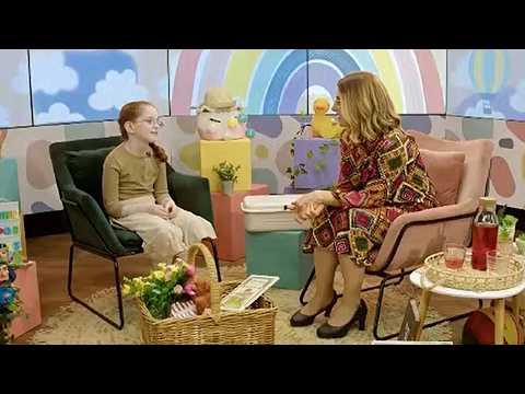 エフラト・バルゼルが9歳のミレル・ライヒマンにインタビュー