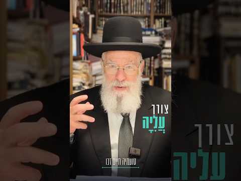 Bedürfnis nach Aufstieg: Rabbiner Yaakov Shapira in Mercaz HaRav