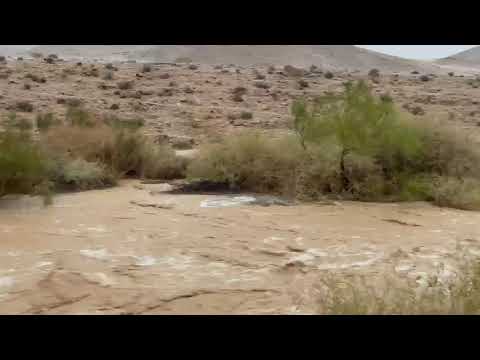 Sturzflut im Nahal Hatira