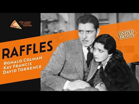 Raffles (1930) Classic Crime Drama Full Movie