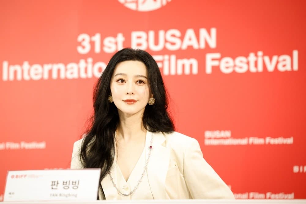 Fan Bingbing Critiques AI Microdramas at Busan Film Festival
