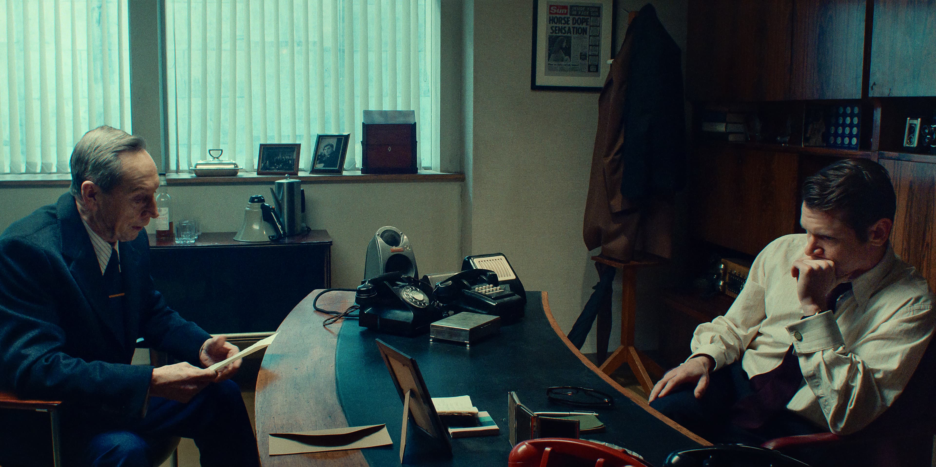 How 'Ink' Recreated The Sun Newsroom with Vintage Equipment