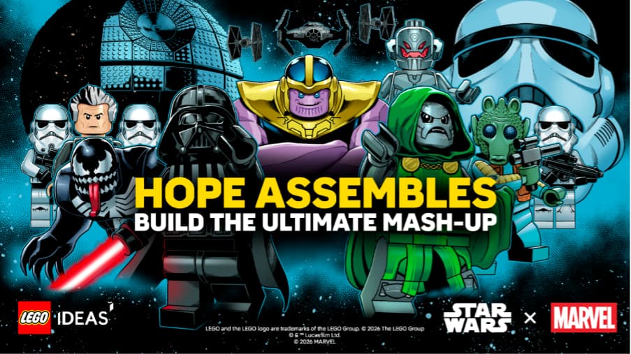 Lego Combines Marvel and Star Wars in First Fan-Designed Crossover