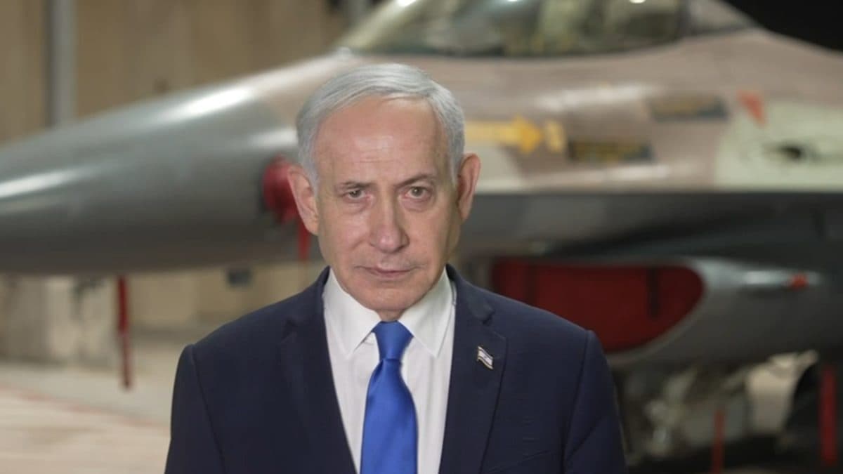 نتניהו يزور قاعدة جوية قبيل الانتخابات ويطلق تحذيراً لإيران