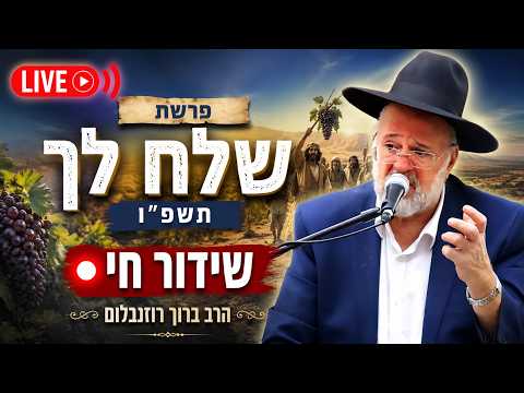 Парашат Шлах Леха - раввин Барух Розенблюм