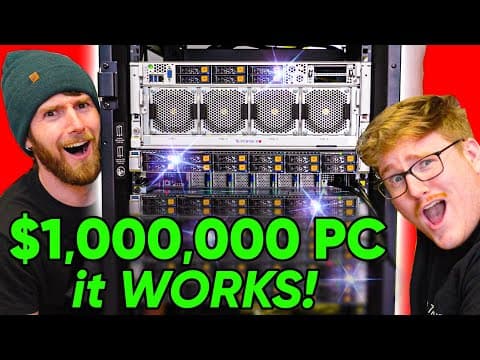 Building the $1,000,000 Computer: Inside the Ultimate Server Upgrade