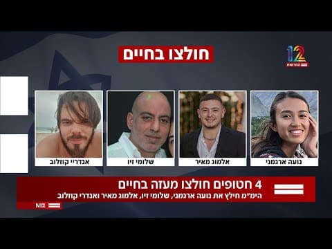 Спасение четырех израильских заложников из Газы, 8 июня 2024 г.