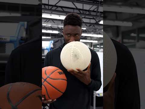 Testing the 3D Printed Airless Basketball