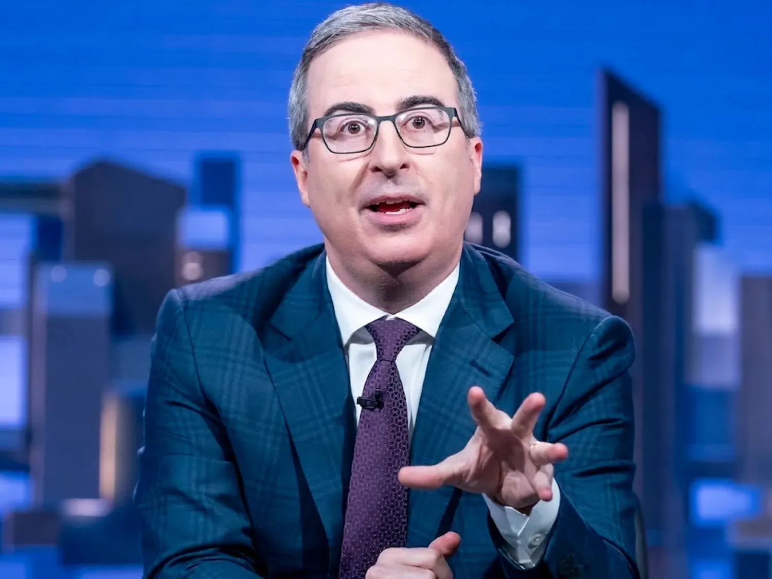 John Oliver Jokes About Skydance Family and Mocks Kimberly Guilfoyle
