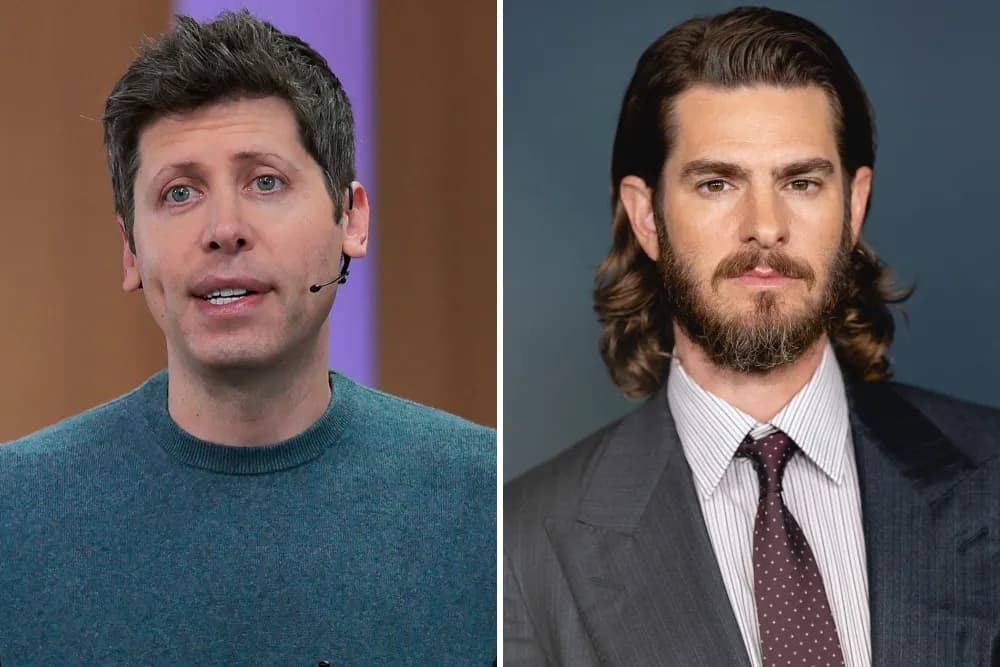 Sam Altman Recounts Surreal Encounter with Andrew Garfield on Set