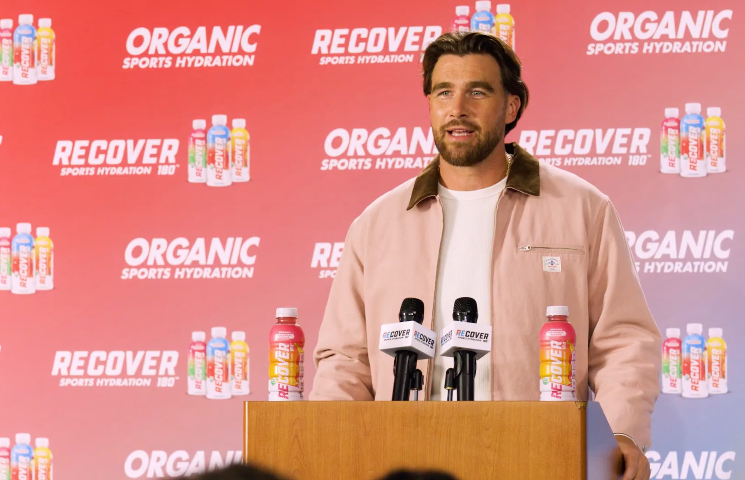 Travis Kelce-Backed RECOVER 180 Hydration Drink 25% Off Prime Day